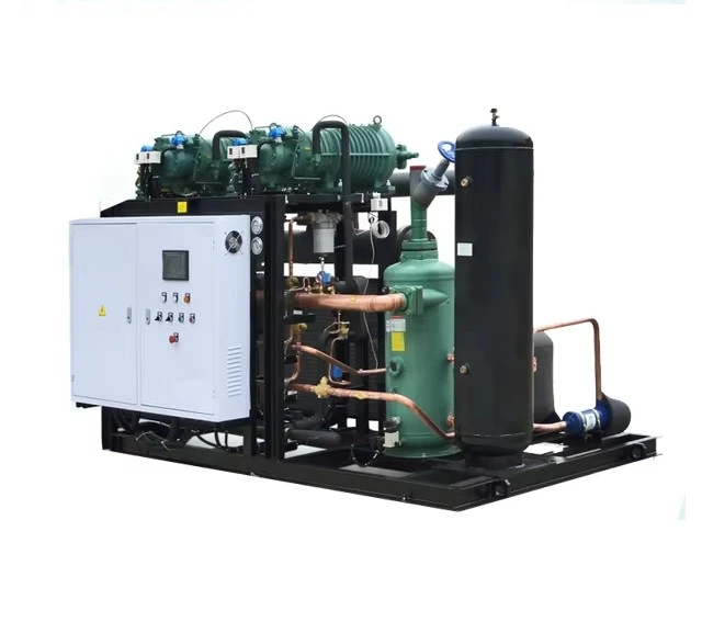cheap price Direct Open Type Durable Screw Compressor Condensing Unit For Cold Room