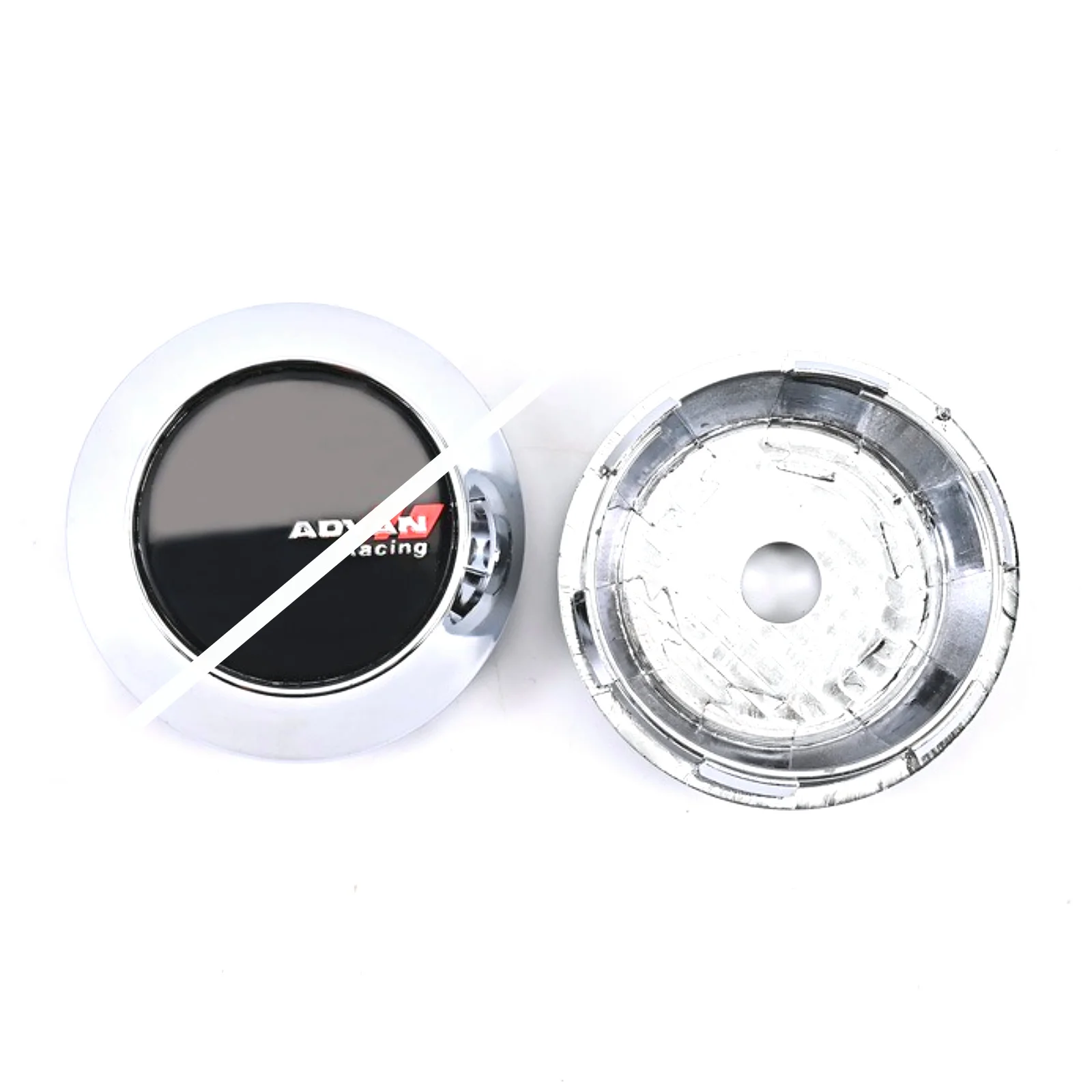 68mm Car Wheel Center Hub Caps for ADVAN Racing Wheel Hub Caps Car Styling Rims Center Cover Decoration Auto Styling Rim Hub Cap