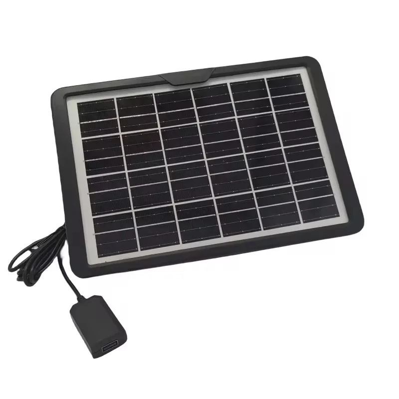 High Efficiency Mini Solar Panel  Solar Panel  Waterproof Monocrystalline Module Solar Panel with Charging USB Cable