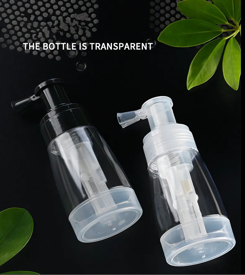 180ml skin care talcum spray powder bottle