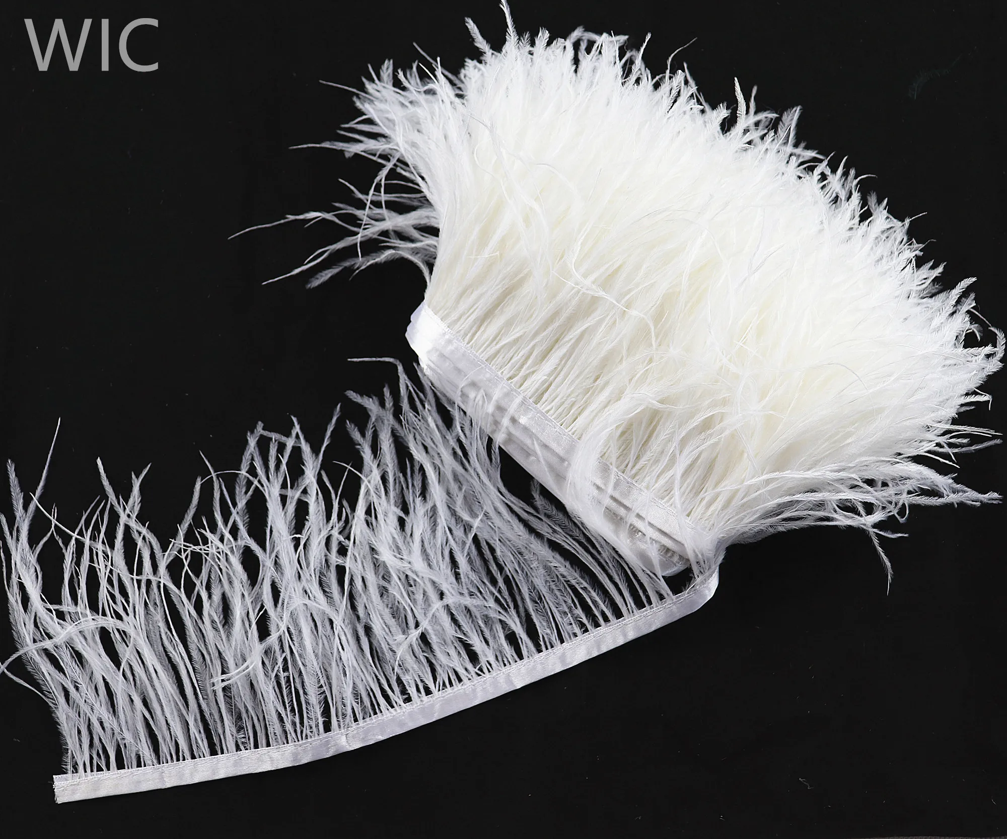 cheap China factory  high quality  catching dyed color ostrich feather trim