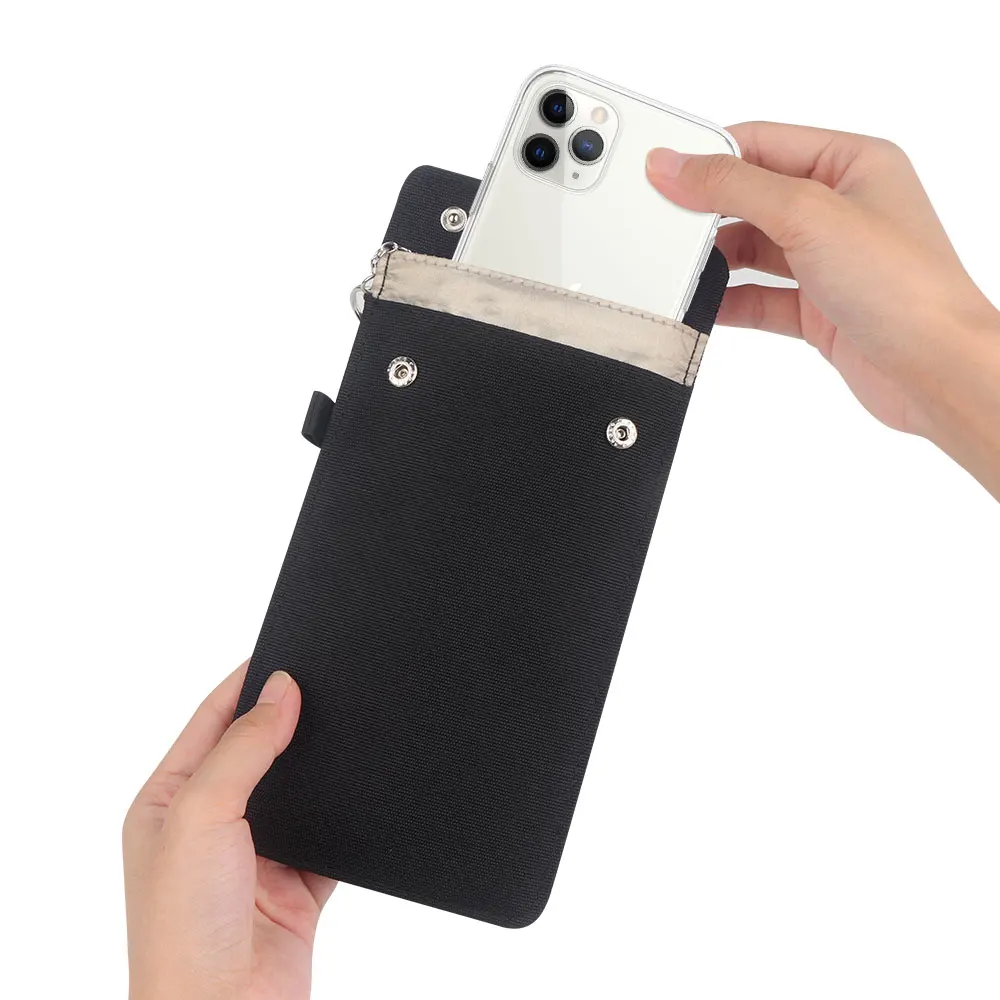 Custom Faraday Bag for Car Keys Cell Phone Anti-Theft RFID Signal Shielding Bag Blocking Faraday Pouch