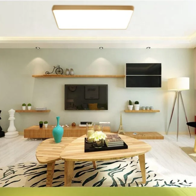 
flat Ultra thin Square LED Ceiling Light 