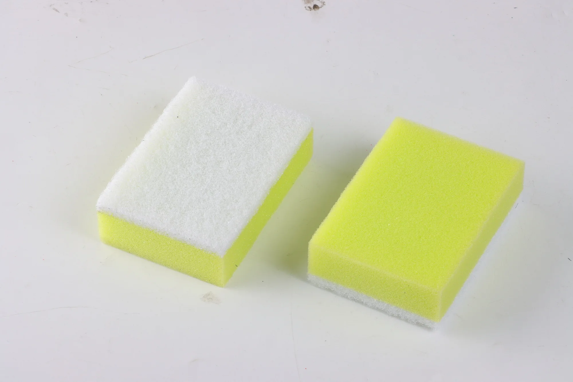 Прямая продажа с фабрики скребок кухонные губки и мочалки промышленная Подушка на заказ двухсторонняя супер губка для
