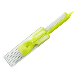 Multifunctional Vegetable Kitchen Gadget Tool Scallion Knife Shred Fruit Onion Cutter Slicer Peeler Chopper Shredder