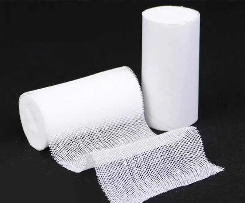 Custom Cotton Medical Bandage Gauze Medic Gauze Bandag Gauze Bandage Roll