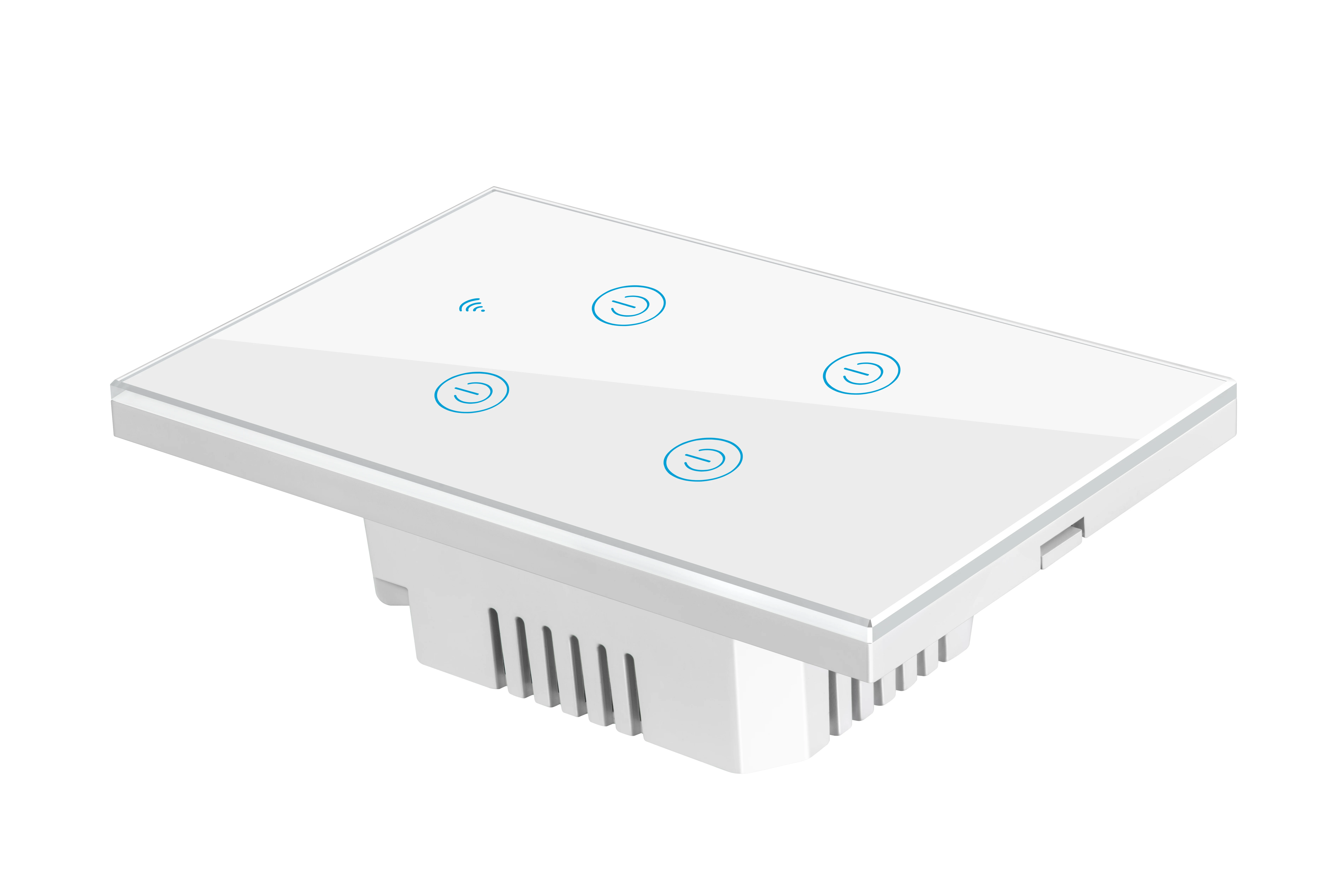 US Standard Wireless Tuya Wifi Wall Touch Smart Light Switch