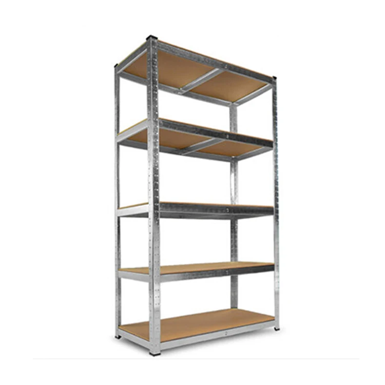 1.8M Metal Shelving Unit 5 Tier Industrial Boltless Heavy Duty Racking Garage 90CM wide