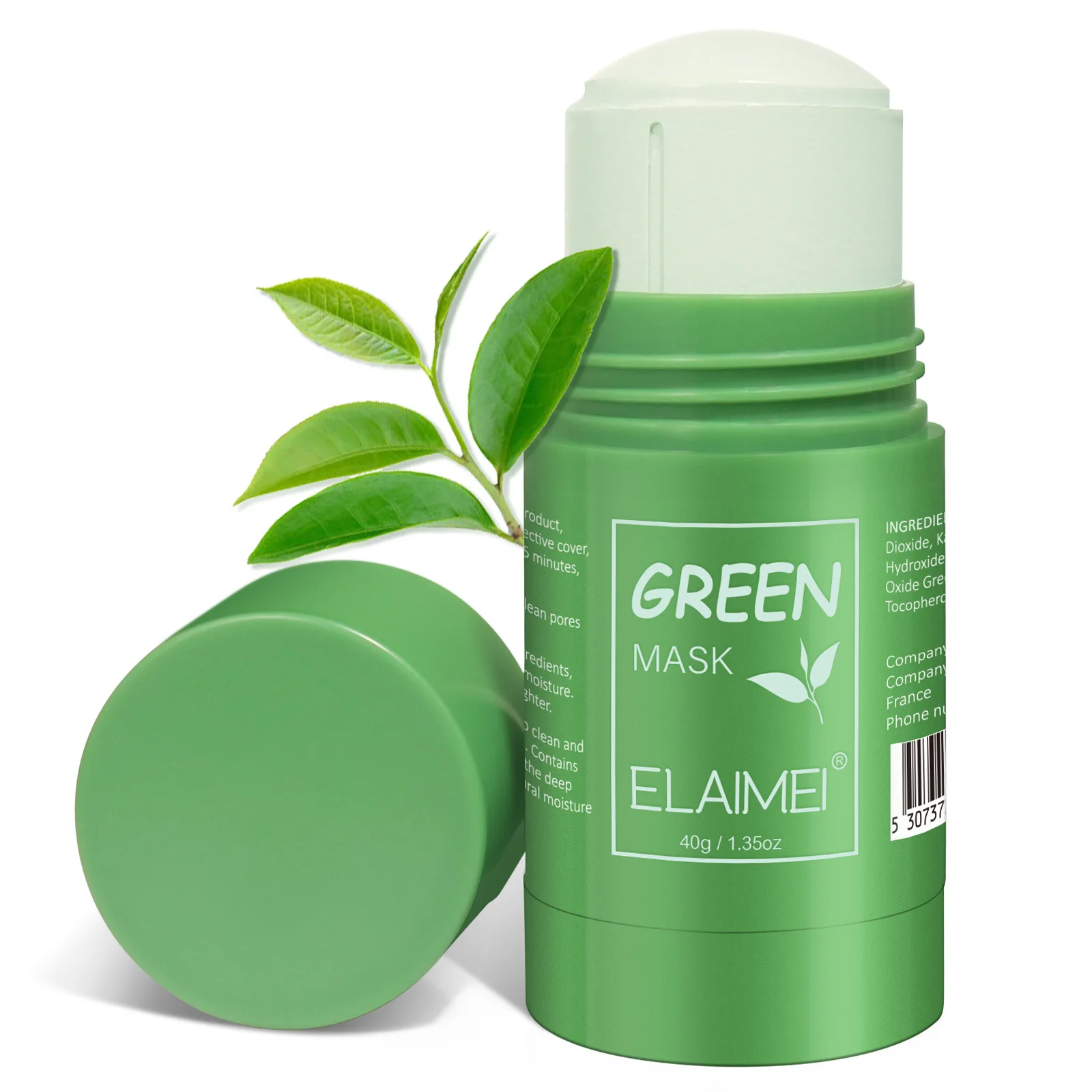 Best Selling Green Tea Solid Mask Cleansing Blackhead Oil Control Acne Deep Cleansing Smear Mask