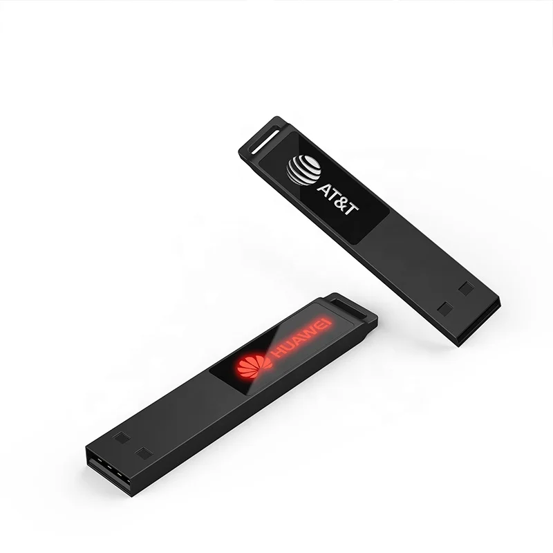 Hot Model USB Drive Light up Logo Custom Logo 1GB 2GB 4GB 8GB 16GB 32GB 64GB Pendrive USB Flash Drive