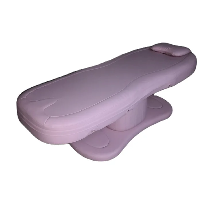 Kisen горячая распродажа высокое качество Розовая белая электрическая кровать для лица с 1 2 3 4 двигателями camilla массажные столы кровати салона красоты