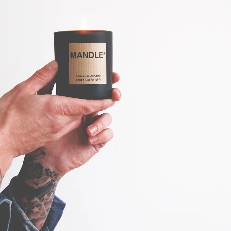 Beautiful solid colors natural organic  scented soy candles