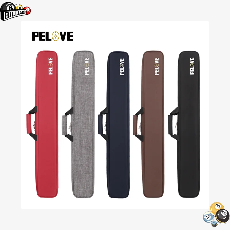 Can be customized new cost-effective ,Five color professional belt inside pocket,soft pool cue case
