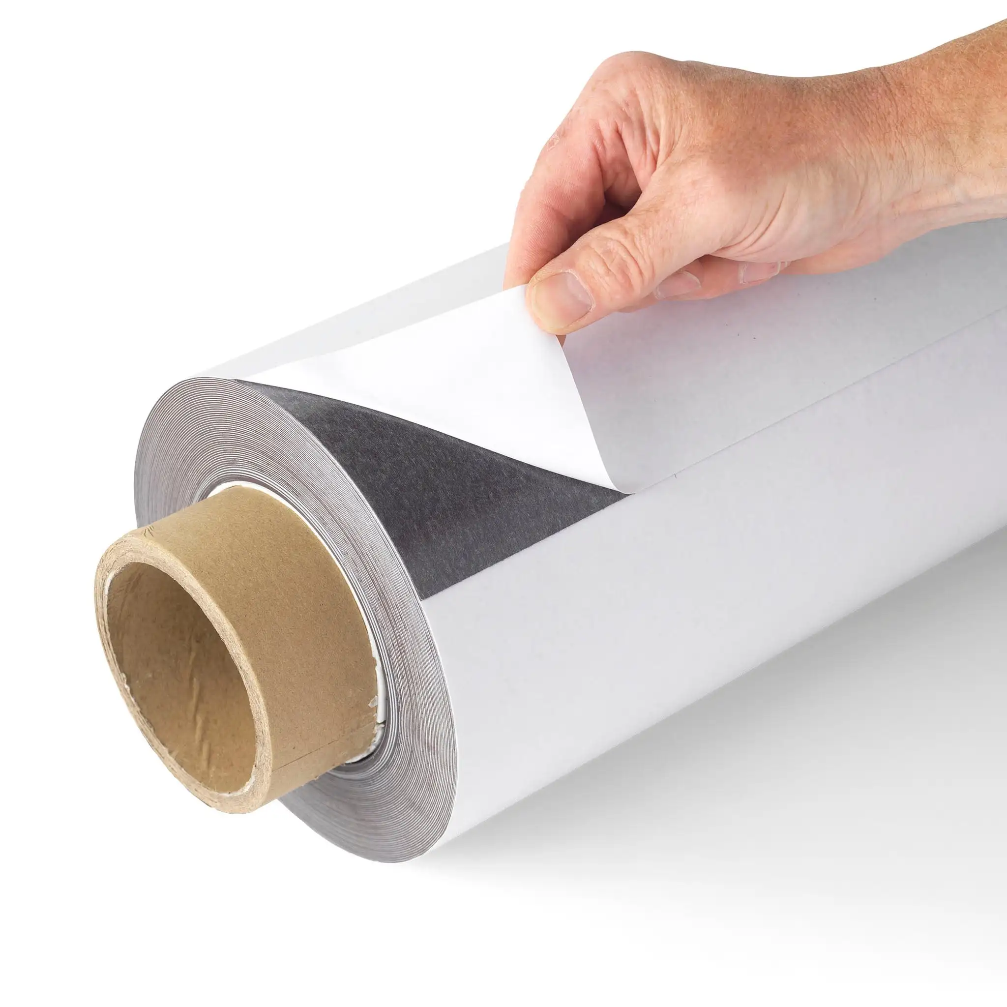 Hot Sale Wholesale Price Ferrite Soft Rubber Magnet Roll Flexible Magnetic Sheet Roll with Adhesive for Custom Printing