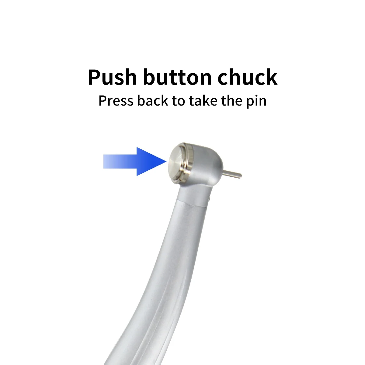 LED Dental Handpiece High Rotation Pen High-Speed with Light 2 Hole 4 Hole Water Spray Dentistry Bearing Turbine Rotor