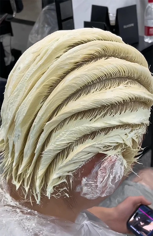 IVS Salon Professional Custom Strong Fade Dust-free Blue Level 9 Decolor Hair Bleaching Powder For Hair Color Dye Lightener