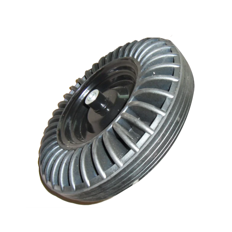 Тачка, сплошное резиновое колесо 400-8