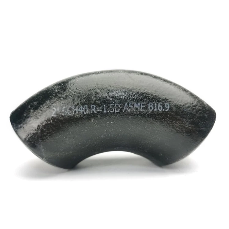 Manufacturers sale Butt Welded 90 Degree Seamless Pipe Fitting Carbon Steel Elbow