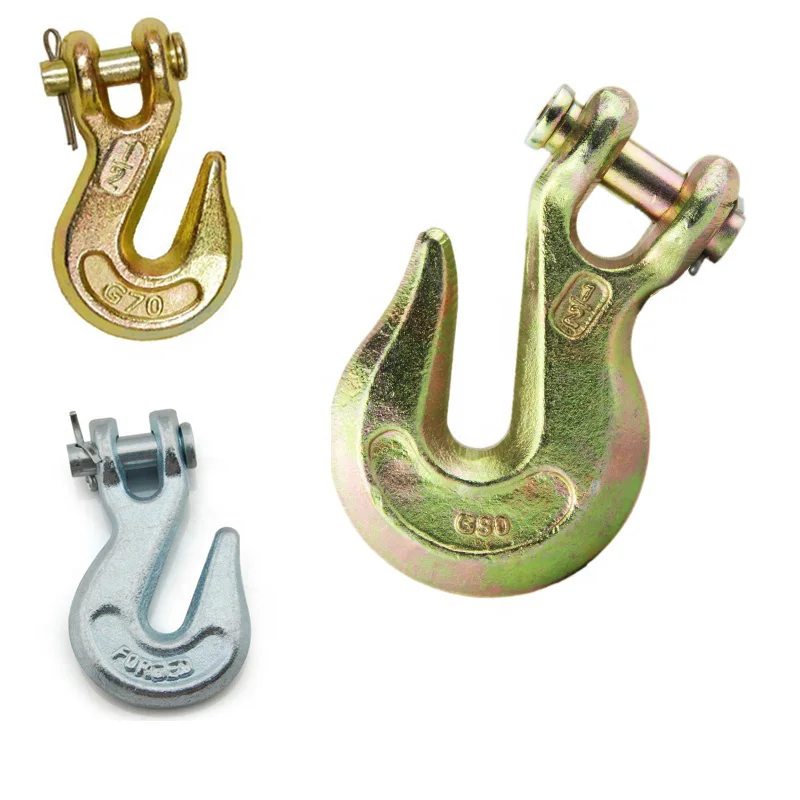 Hot Sale Galvanized Chain adjustment hook large transport G80 blue-white red blue Clevis Grab Hook