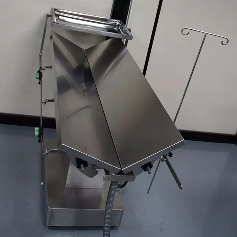 Veterinary Equipment Stainless Steel Vet Operating Table For Animal Pet Examin