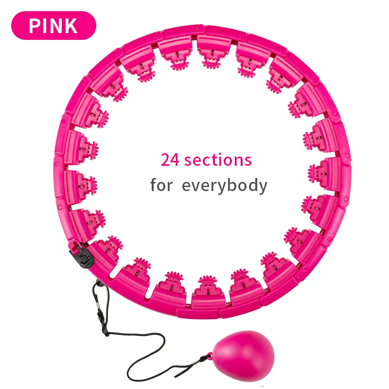 
Good quality adults Adjustable fitness weight smart hula hoops 