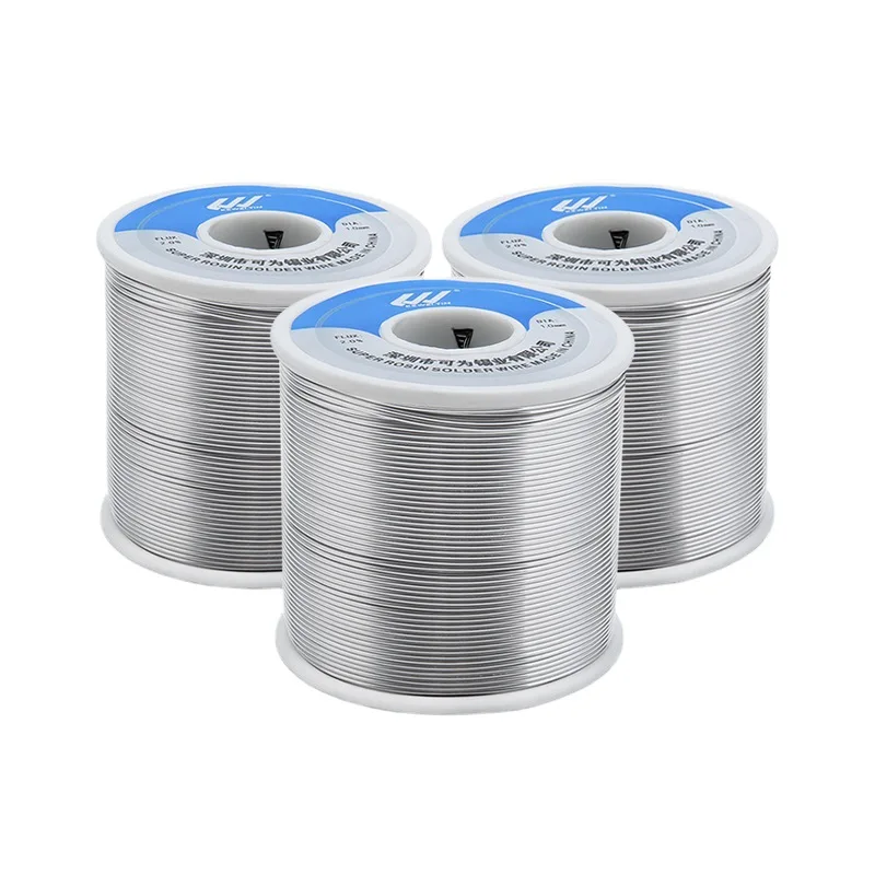 Aluminum Solder Tin Soldering Iron Wire 0.4mm 8mm 60/40 Phone Repair Relife Solder Wire Roll with Flux