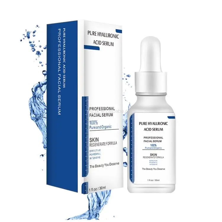 private label Hyaluronic Acid Serum with Nicotinamide Private Label Organic Skin Care Face Serum