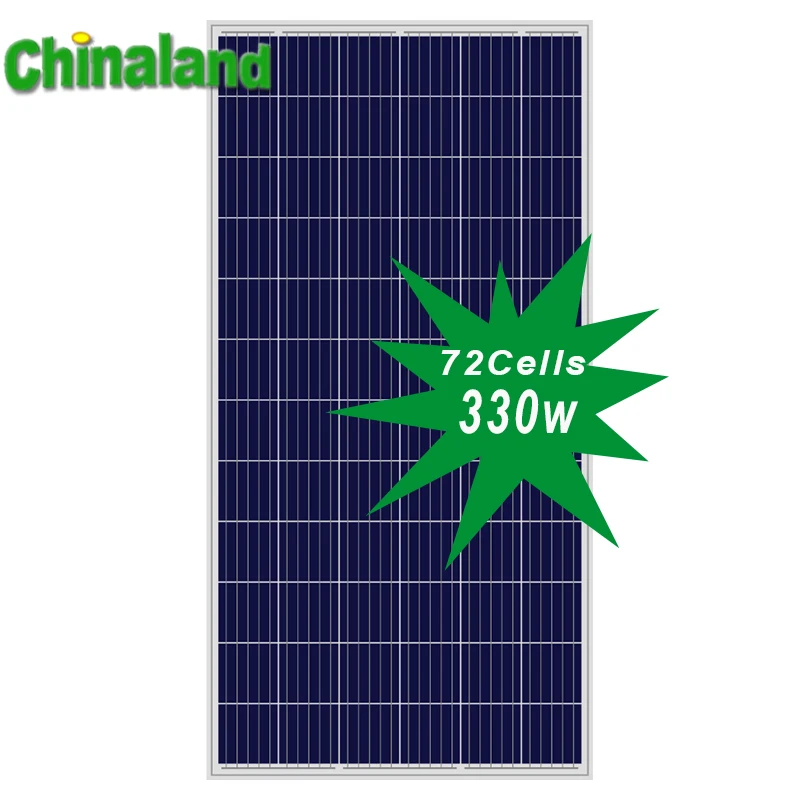 Chinese factory direct selling Trina 320w polycrystalline high-efficiency industrial solar panels