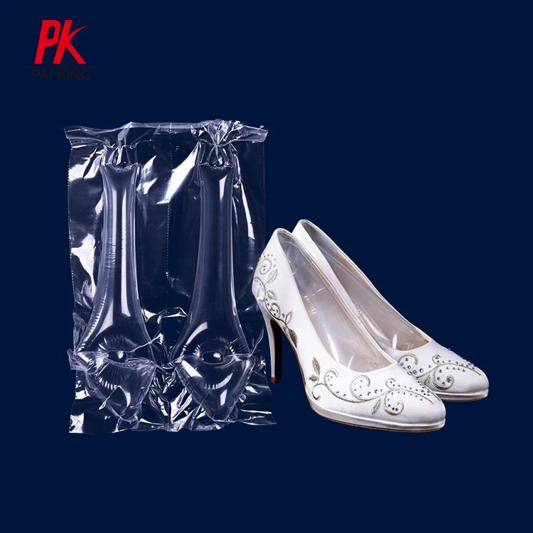 Eco Friendly Material Customized Shoe Holder Air Cushion Packaging For Shoes Easy To Tear Shoes Filler Packaging