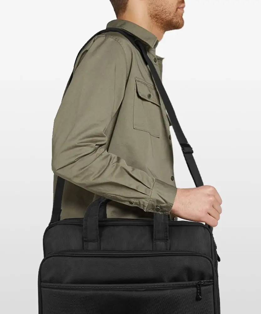 Adjustable and Comfortable Padded Computer Bag Shoulder Strap