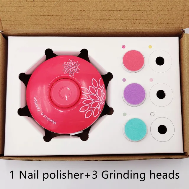 3 in 1 New Baby Electric Nail Trimmer Kid Nail Polisher Tool Baby Care Kit Manicure Set Fingernails Polish Nail Clippers