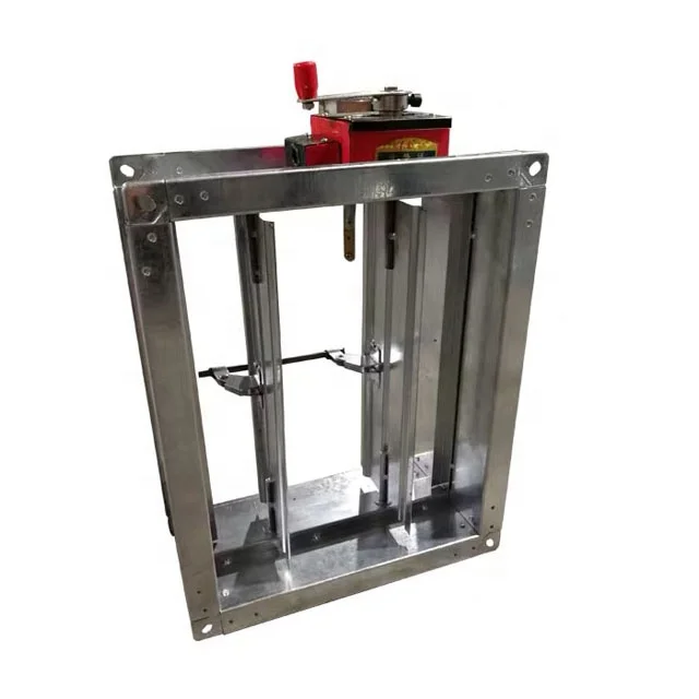 HVAC system air duct fire damper automatic fire damper for ductwork