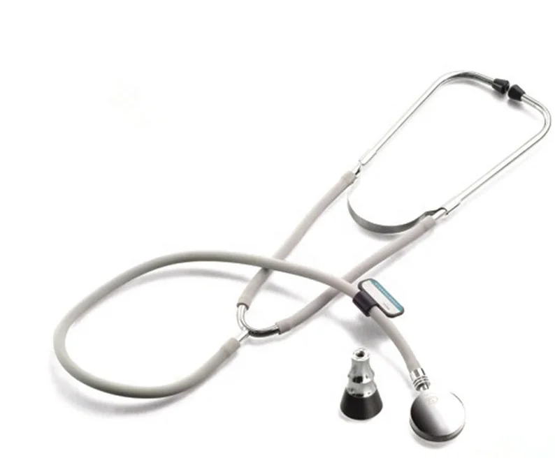 Кардиопульмонар, медицинский стетоскоп, профессиональный односторонний медицинский, для взрослых и детей, металлический, пластиковый