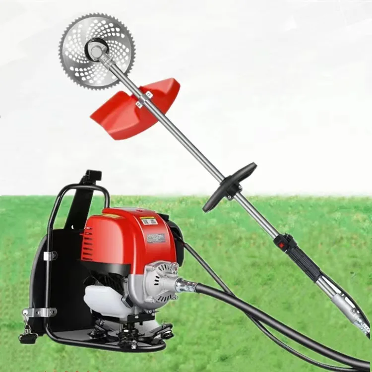 Brush Cutters Mower Portable gasoline Power String Trimmer Industrial Grade Single Cylinder Telescopic Handle Grass Box OEM