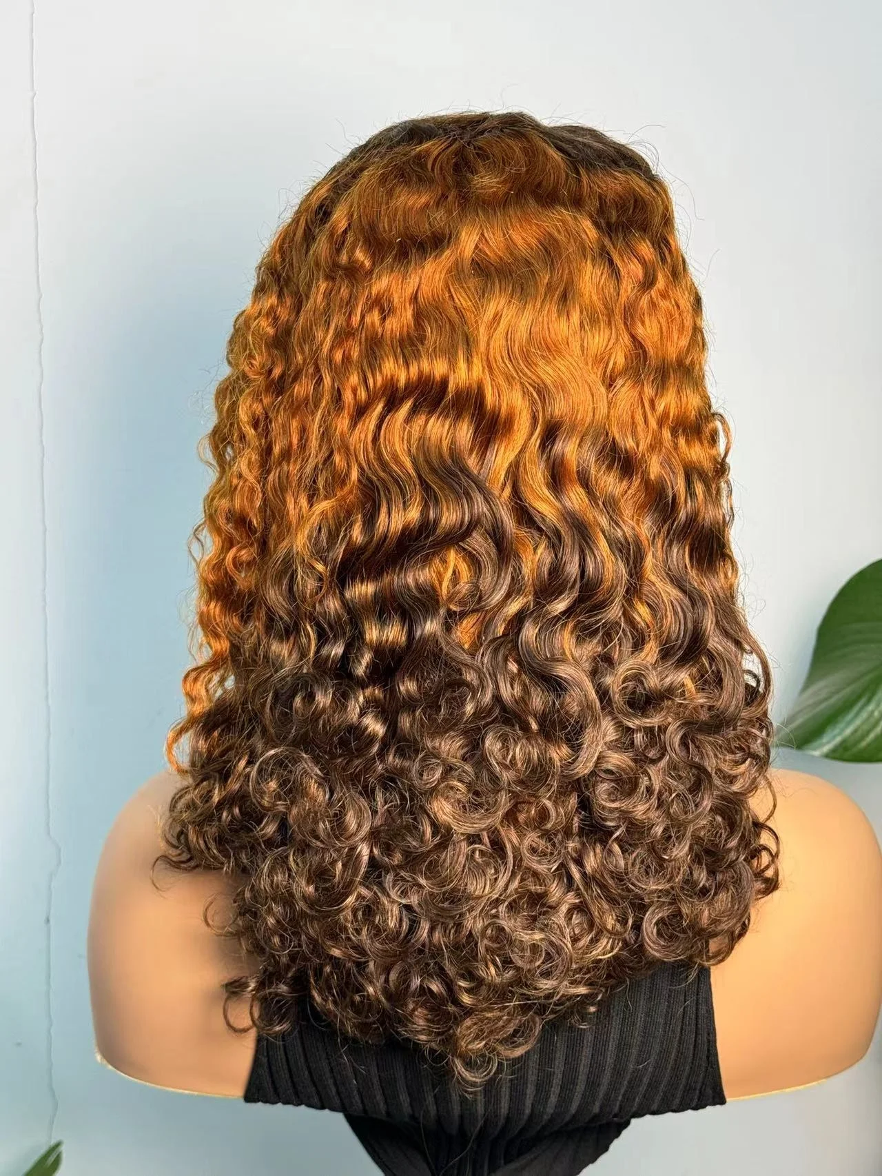 13x4 Full Frontal Lace Wigs Roman Curly  Raw Burmese Curly Hair High Density 220% Roma Curl Double Drawn Human Hair