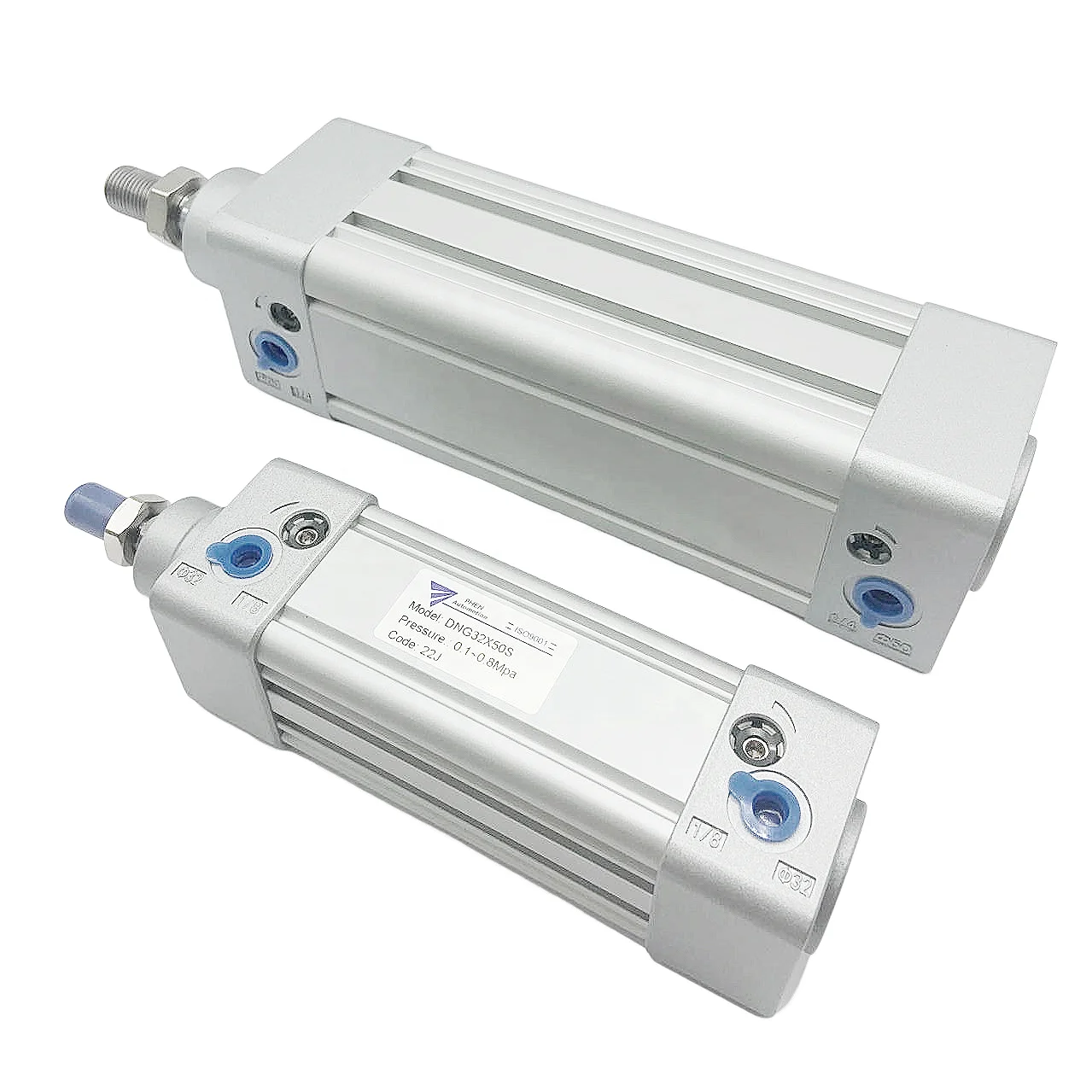 Professional Premium Aluminum Piston Adjustable Stroke DNC 160mm Customized Air Pneumatic Cylinder