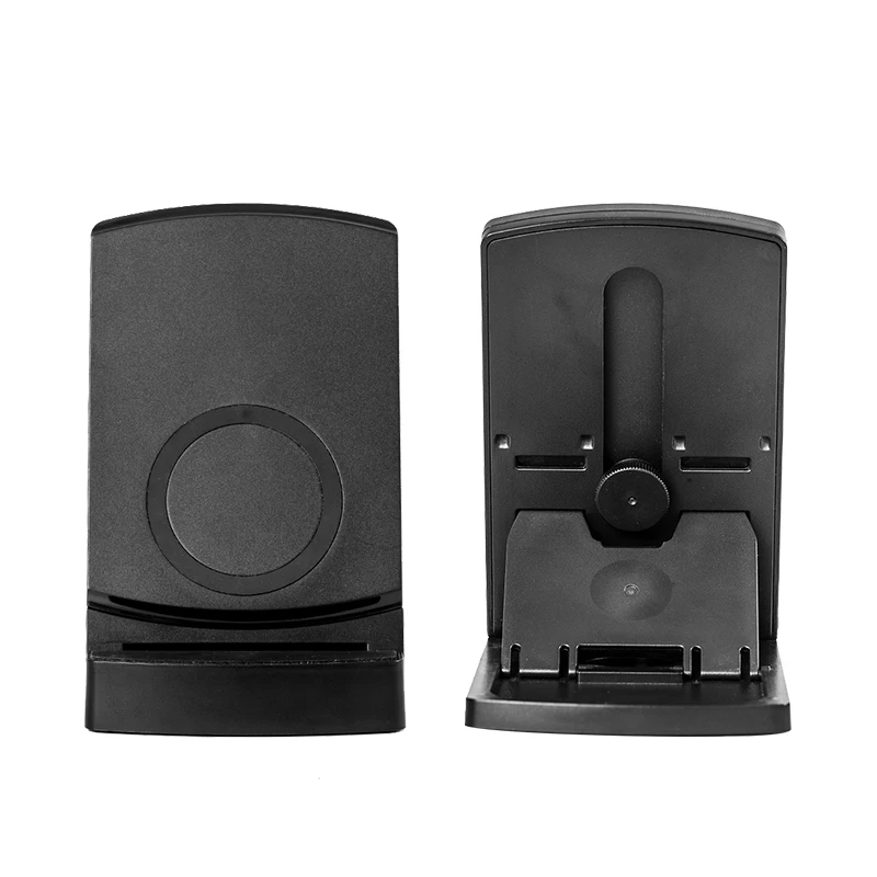 
foldable flat wireless charger with stand for iphone/samsung 