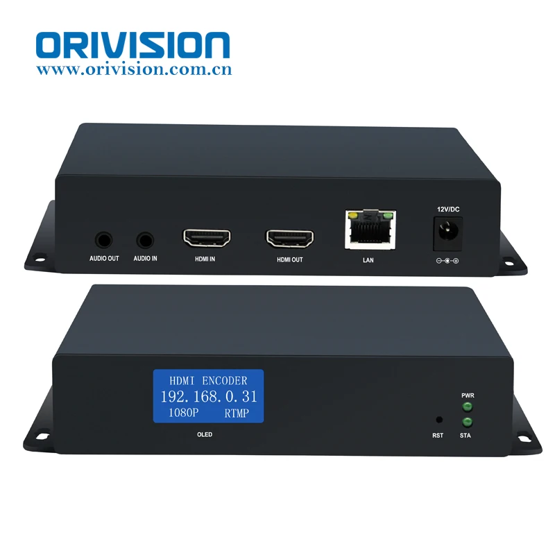 H265 H264 HD 1080P OLED HDMI видео кодек поддерживает 4 канала потоковый вывод данных кодирующее устройство телевидения по протоколу
