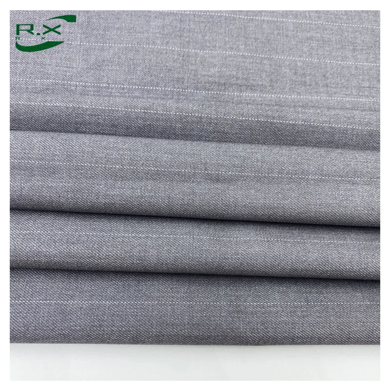 Custom Wholesale High Quality Discount Price Tr Four-sided Elastic Fabric Woven Tr Suiting Fabric for Men Tr Fabric for Men