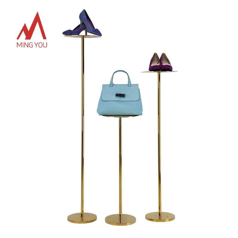 Металлическая Витрина из нержавеющей стали с окошком для галстука шарфа Золотая сумка витрина сумок