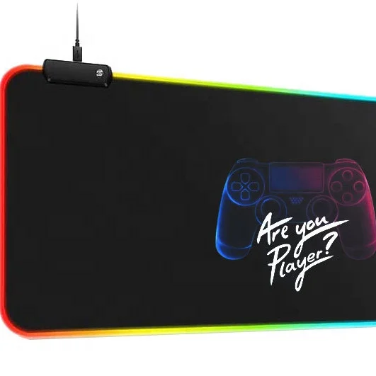Switchkeys RGB Custom Size and Pattern Soft Gaming Mouse pad Desk Mat