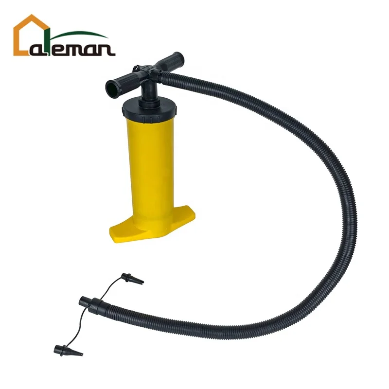 2000cc High Volume Output Dual Action Floor Hand Pump, Large Quick Inflator Air Bed/Mattress/Tent Inflatable Toy/Boat/Canoe/Raft