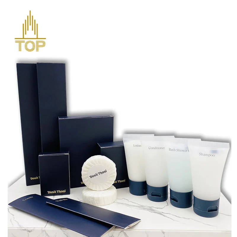 Hot Selling Hotel Amenity Kit 5 Star Hotel Amenities  For Bathroom Shampoo and Shower gel