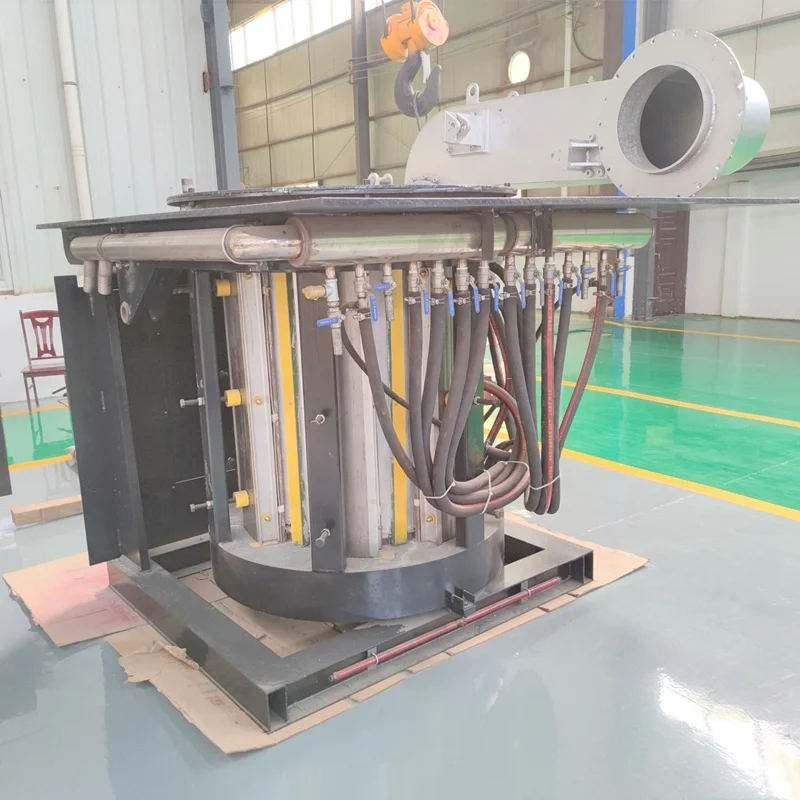 1T Si-Mn alloy Melting Electric Induction Melting Furnace