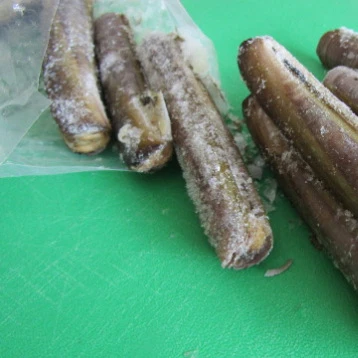 
IQF Frozen Vacuum Packed Razor Clam with cheap price and no sand 