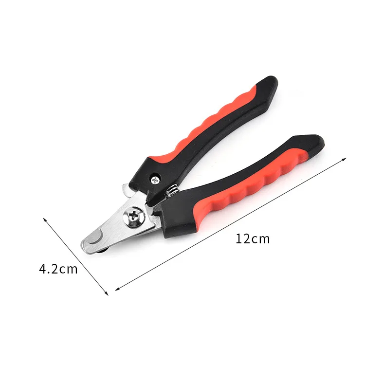 Factiry Direct Stainless Steel Pet Nail Scissors Dog Trimmer Grooming Tools Cat Dog Nail Scissors
