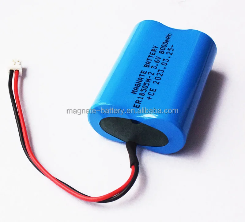 Батарейный блок главного Li-SOCl2 MAGNATE ER18505M * 2 параллельно 3,6 V 8000mah