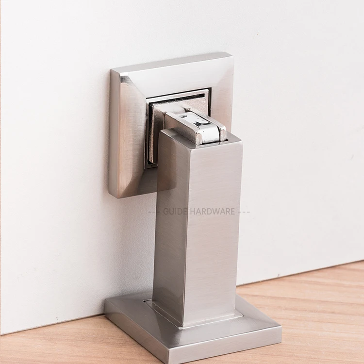Guide Heavy Duty Door Stop Magnetic Wall Protector Zinc Alloy Door Stopper