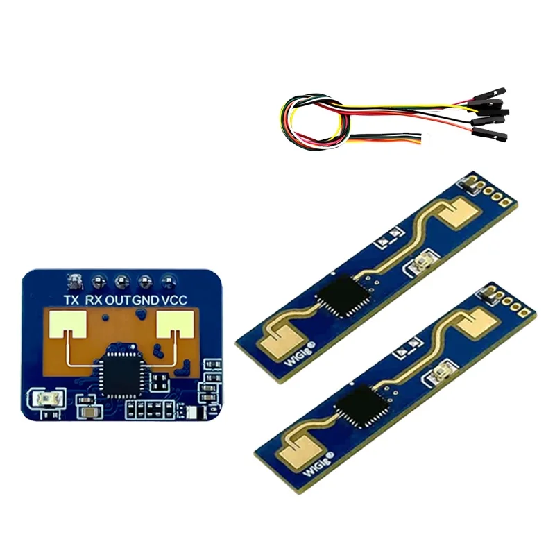 Hi-Link 24 ГГц Φ MMW радар Датчик присутствия человека модуль поддерживает в smart light/fan/ switch