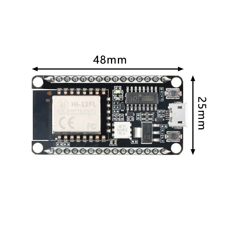 2.4G WIFI Development Board HiSilicon Hi3861L Chip With PCB Antenna Hi-12FL-Kit